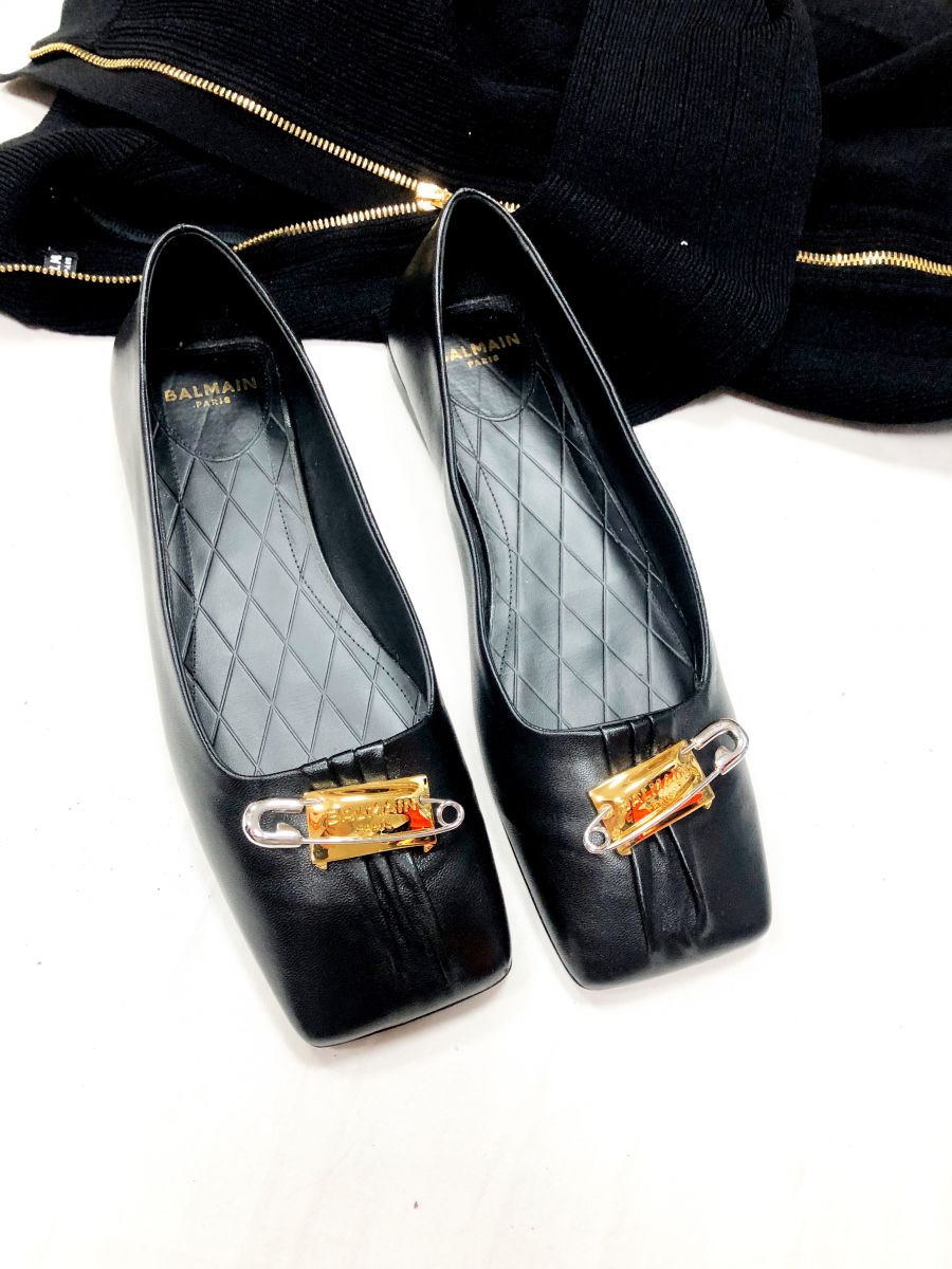 Балетки BALMAIN размер 39 цена 23 483 руб