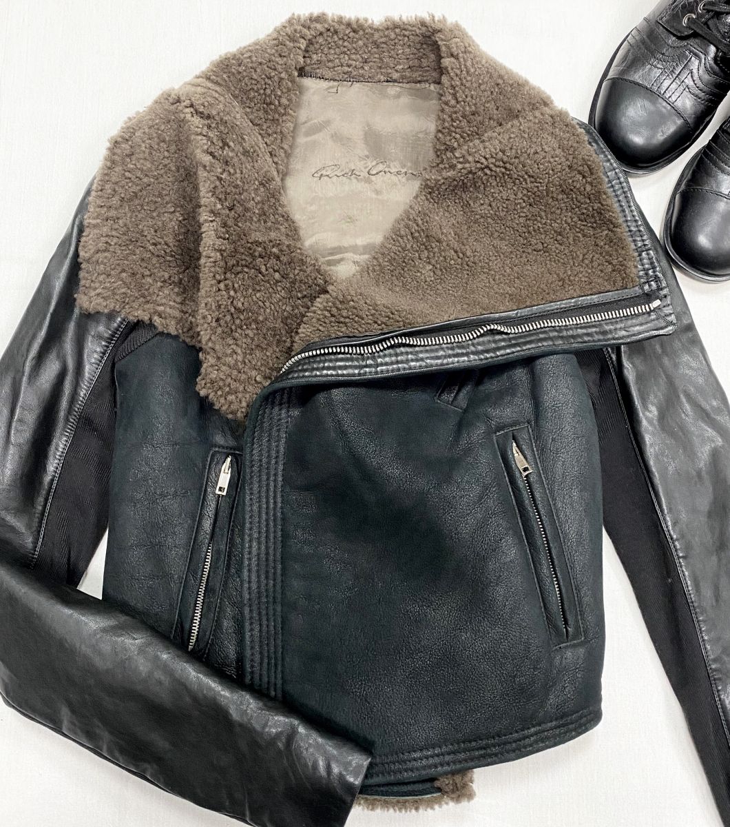 Дубленка Rick Owens размер 42 цена 46 965 руб