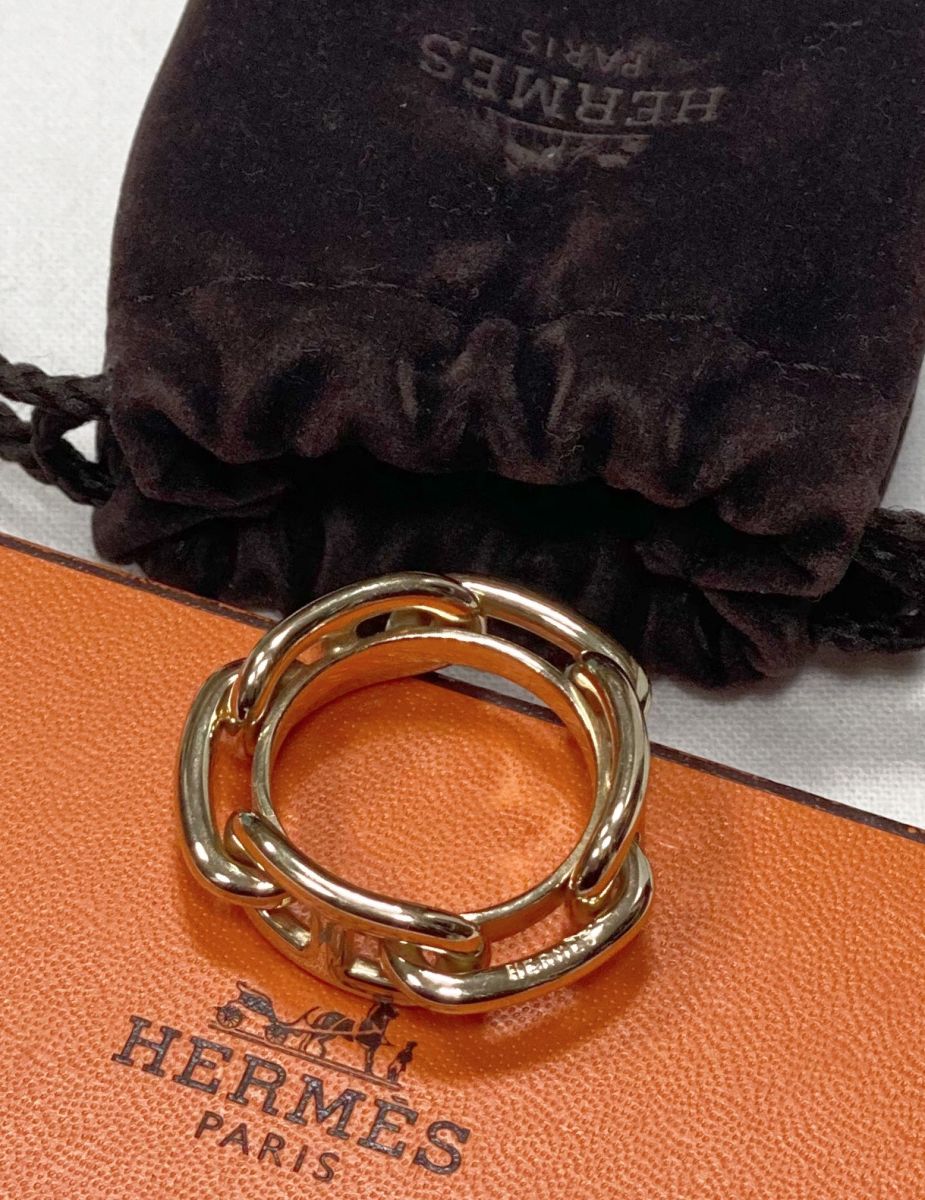 Кольцо для платка Hermès цена 31 310 руб 