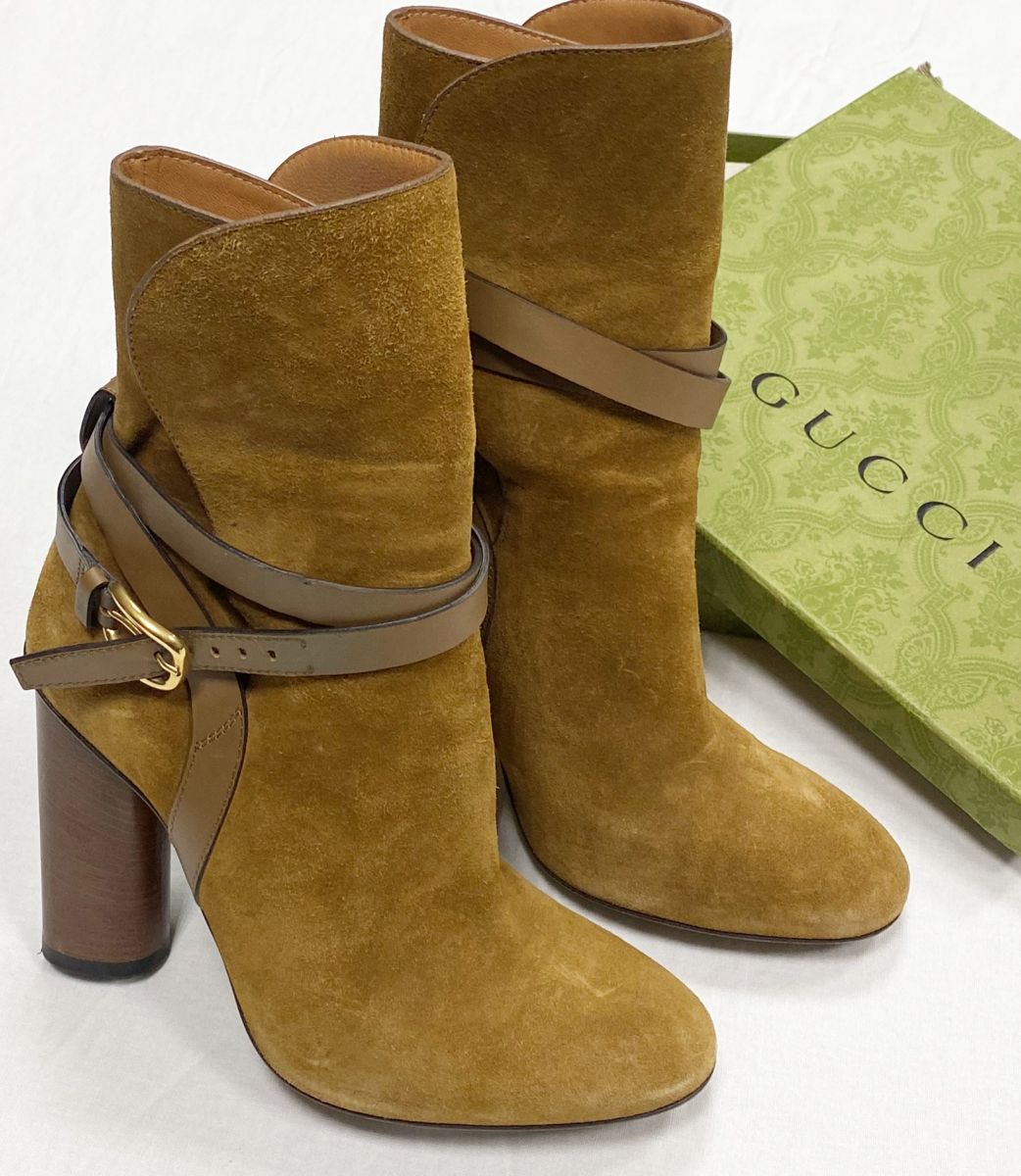 Ботильоны Gucci размер 37.5 цена 15 655 руб
