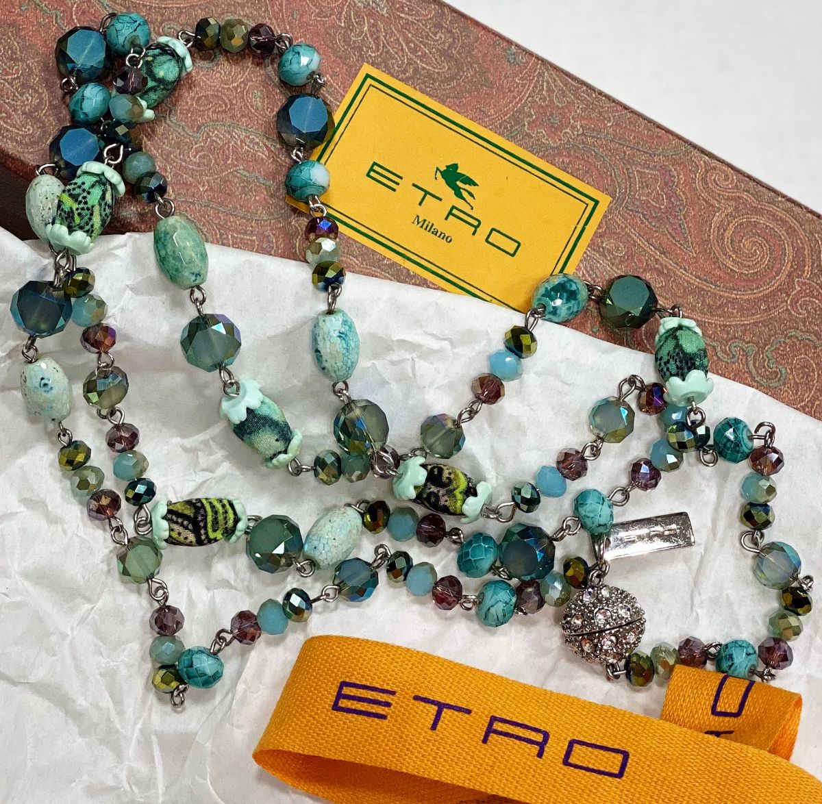 Бусы Etro цена 7 828 руб 