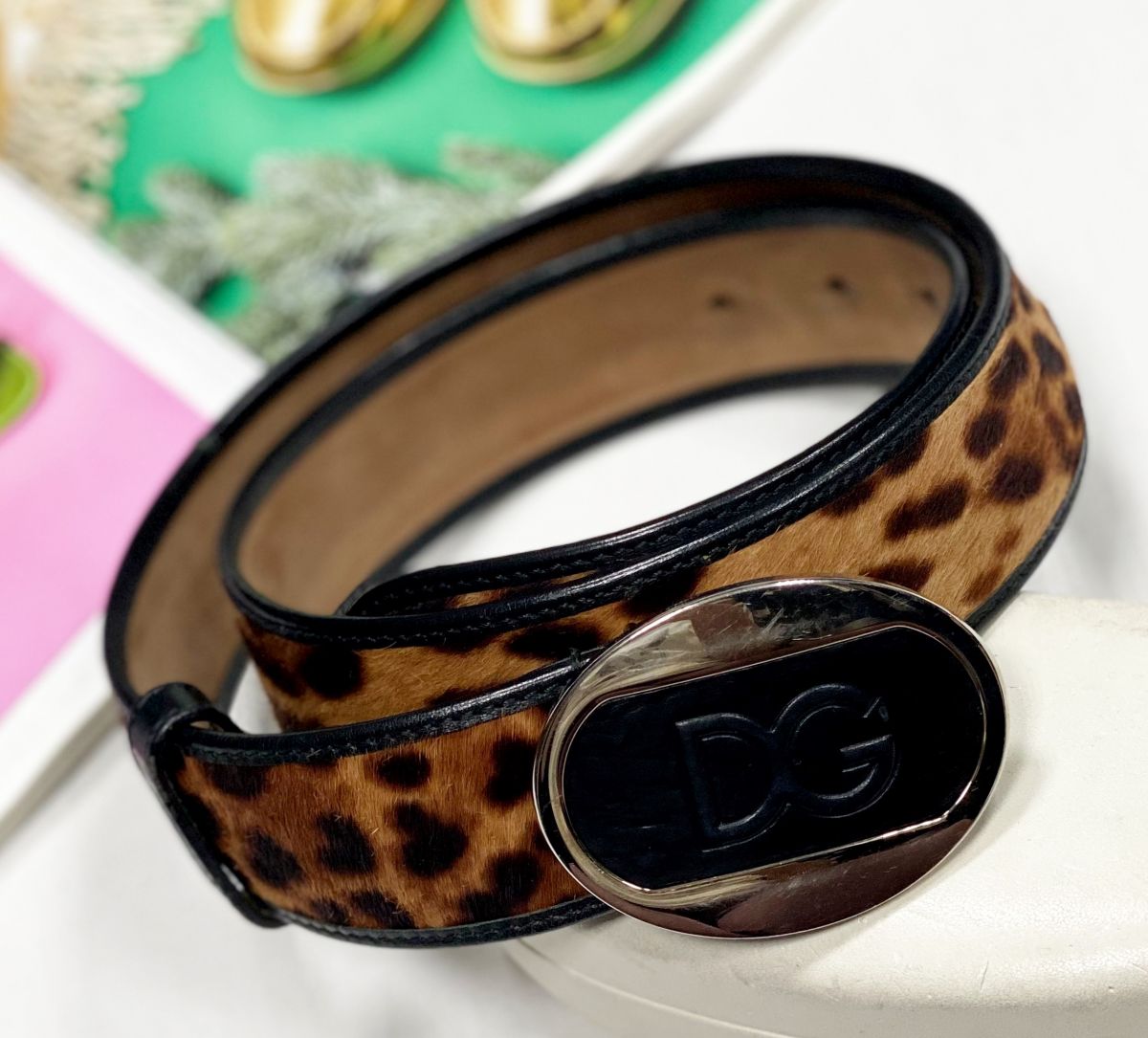 Ремень Dolce Gabbana размер 80/32 цена 4 616 руб
