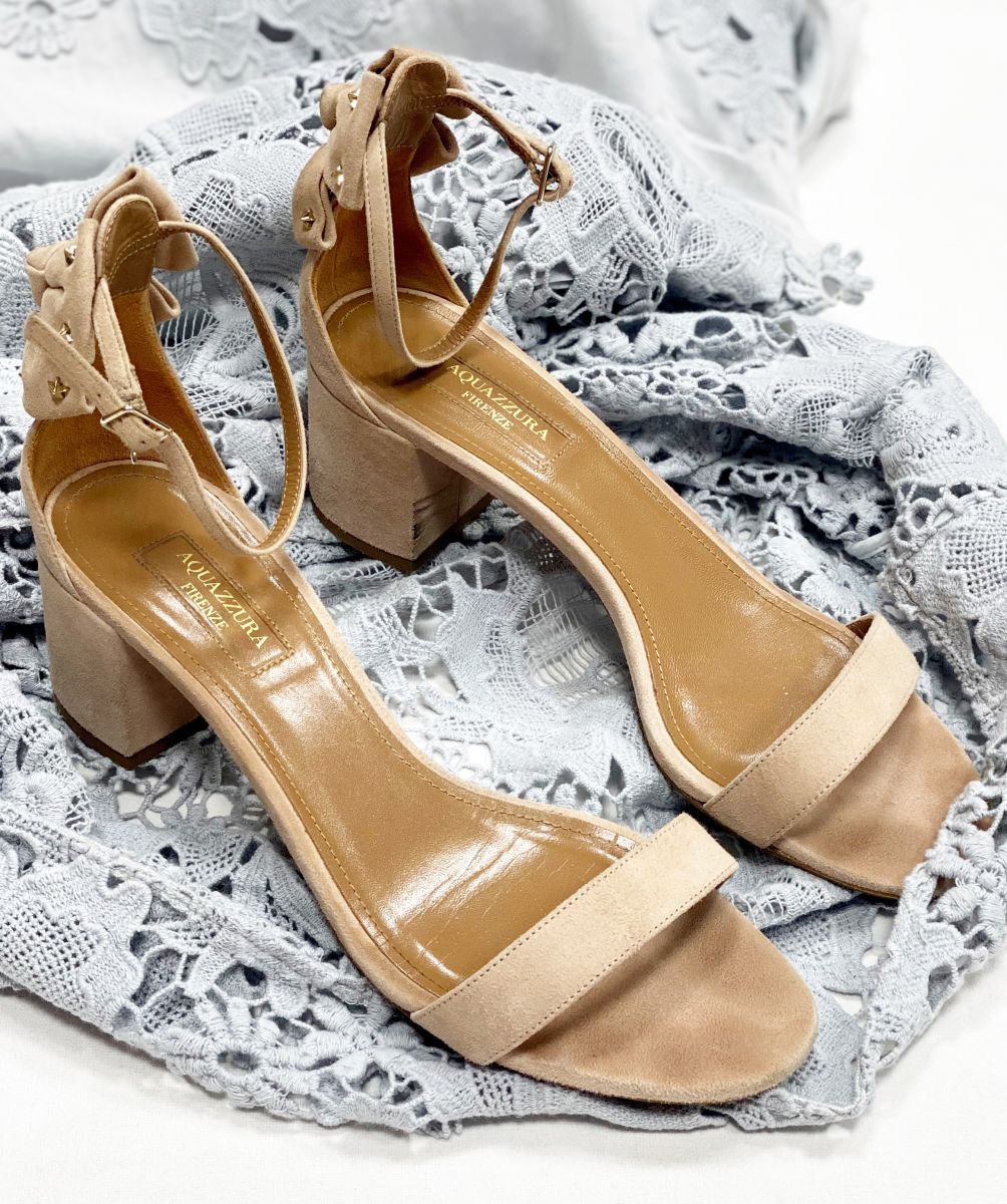 Босоножки Aquazzura размер 38.5 цена 15 655 руб