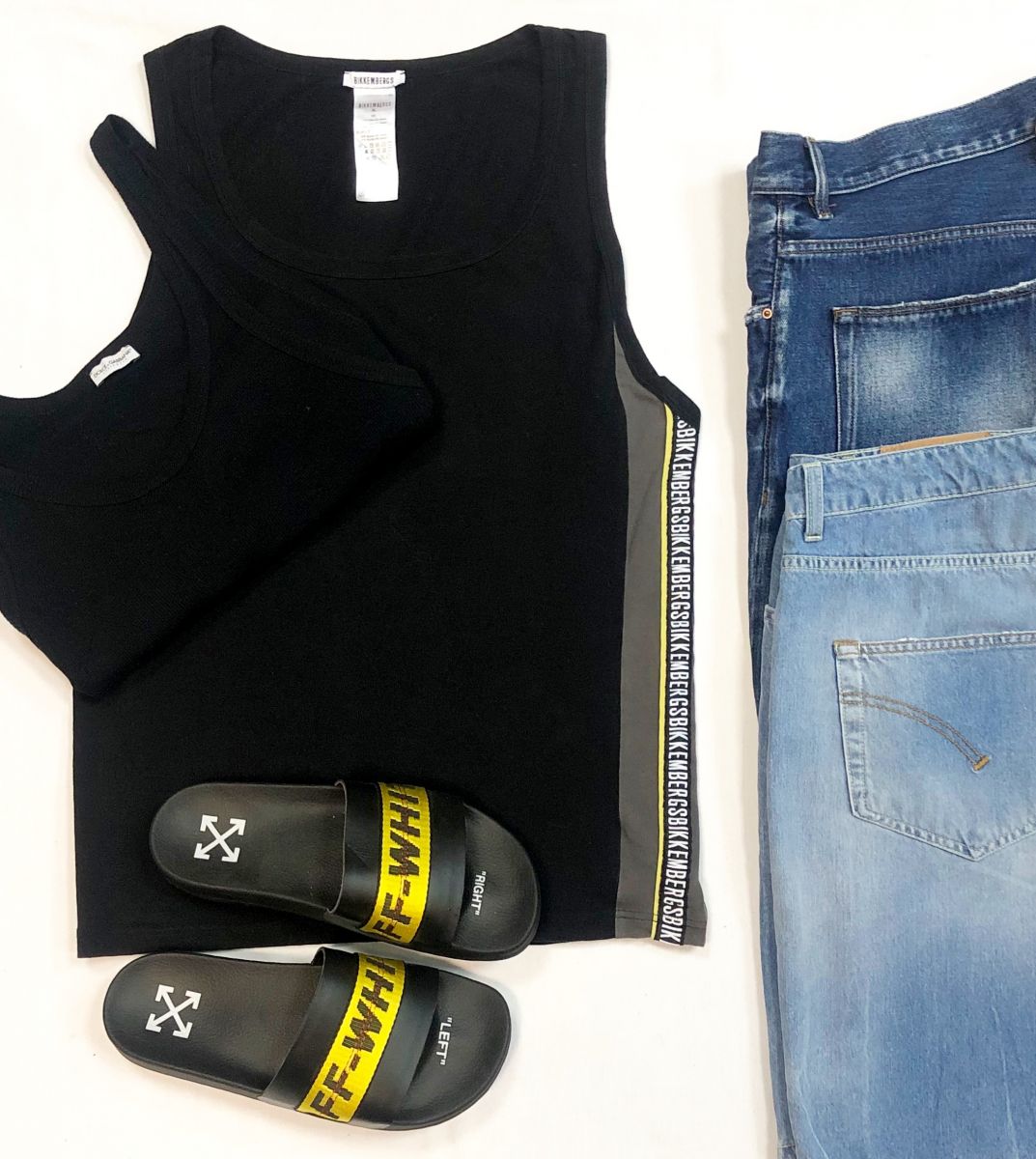 #mechtamen Майки Bikkembergs/ Dolce Gabbana размер XL цена от 1 539 руб до 3 077 руб
Шорты размер 38/40 цена от 1 539 руб до 4 616 руб
Сабо Off White размер 41 цена 10 770 руб