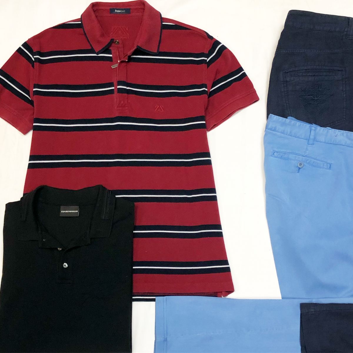 #MechtamenПоло Zegna / Giorgio Armani размер XXL цена 1 539 руб / 3 077 руб Брюки /лён/хлопок /Escales размер 48 цена по 3 077 руб