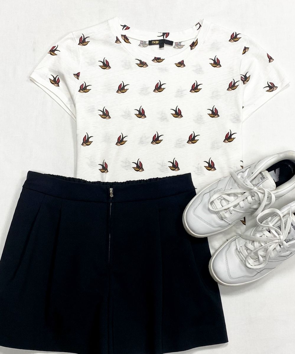 Футболка Maje размер 1 цена 3 131 руб
Шорты Philipp Lim размер 2 цена 7 828 руб
Кроссовки New Balance размер 40 цена 7 828 руб