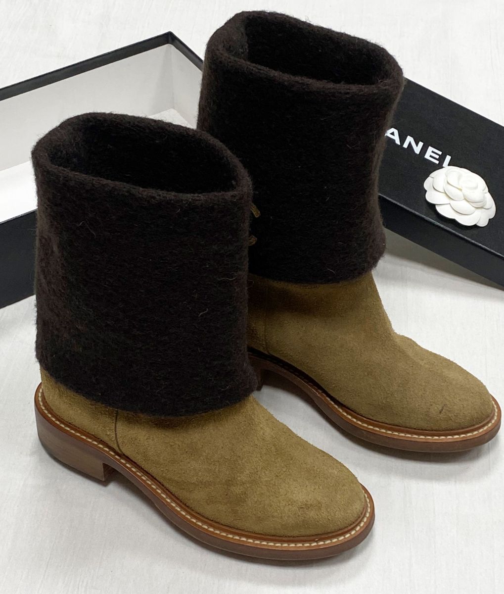 Сапоги Chanel размер 38.5 цена 31 310 руб
