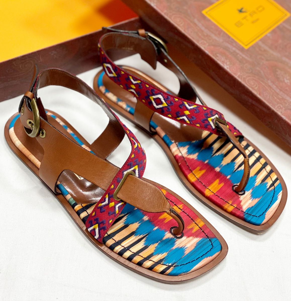 Босоножки Etro размер 41 цена 15 655 руб 