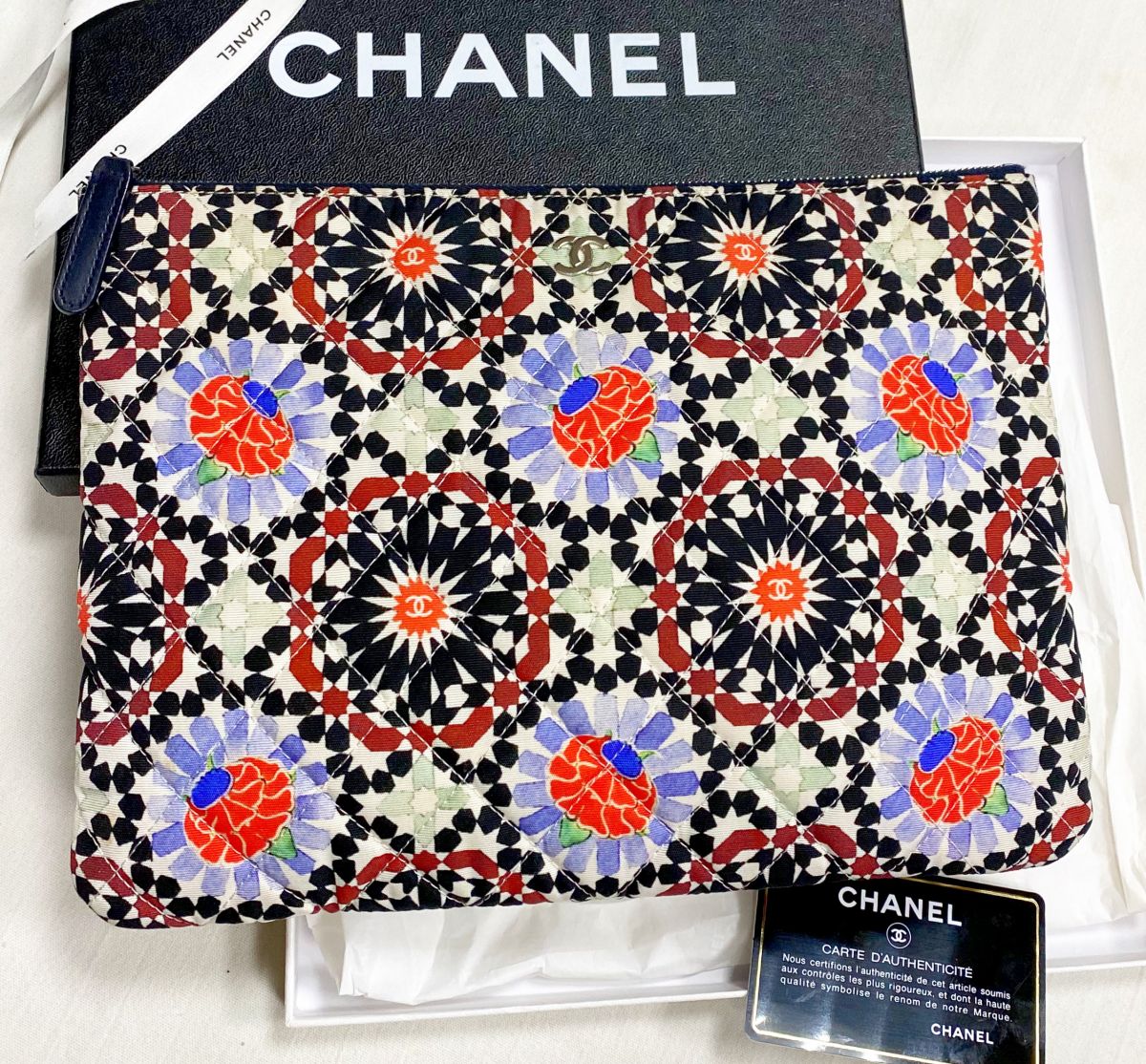 Клатч Chanel размер 25/18 цена 28 179 руб
