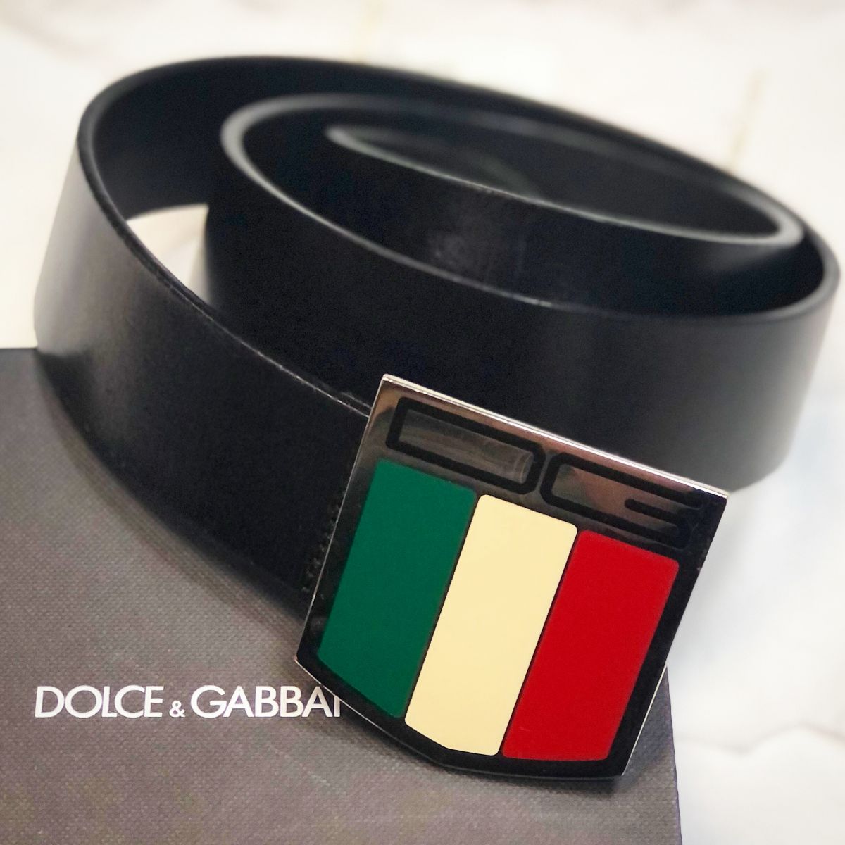 Ремень Dolce Gabbana  размер 90/36 цена 6 154 руб 