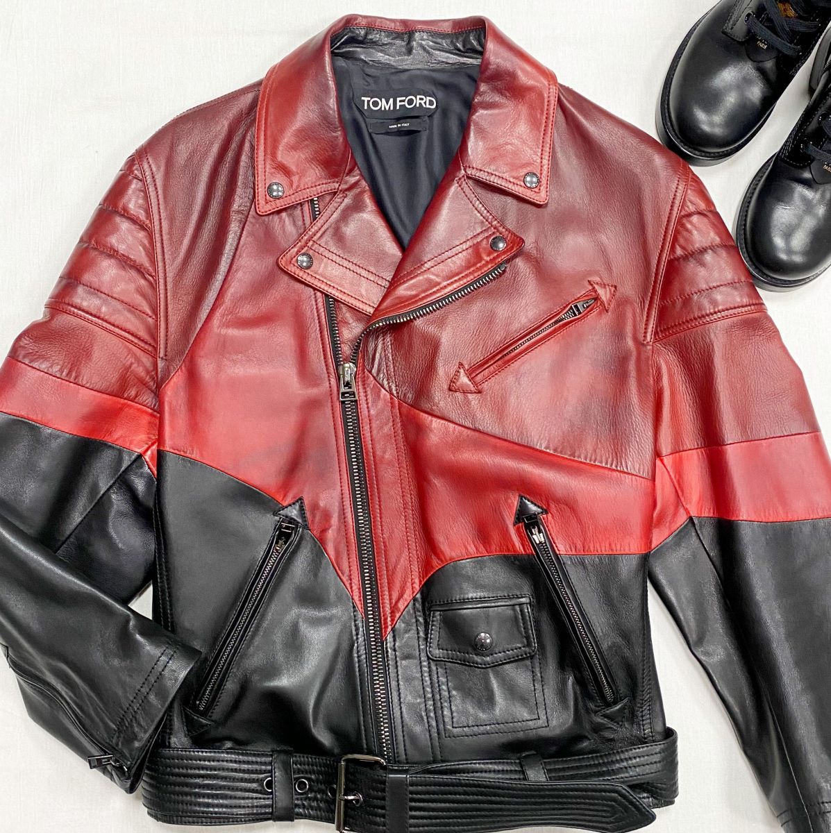 Куртка / кожа / Tom Ford размер XS цена 125 240 руб
