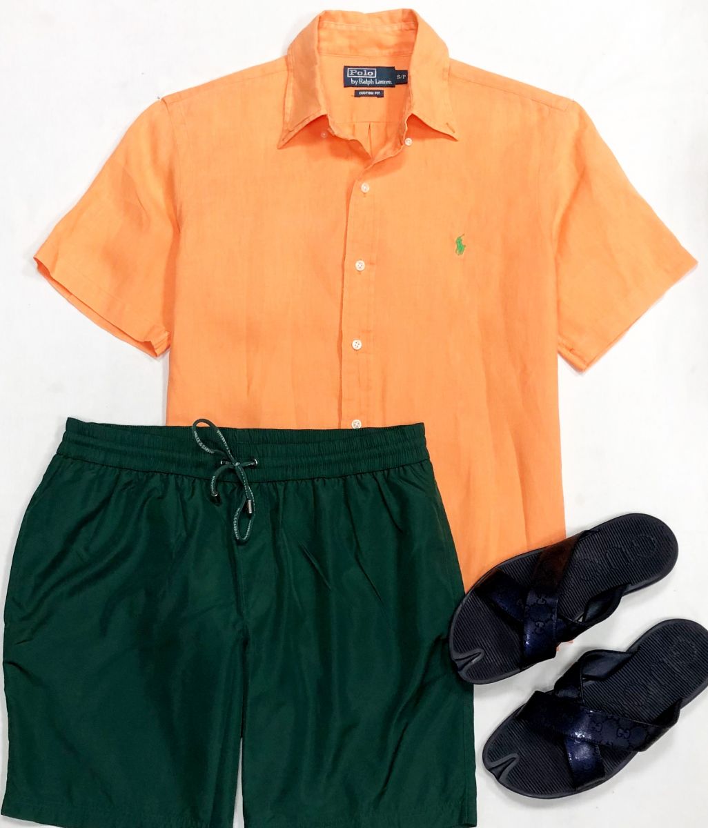 #mechtamen Шорты Dolce Gabbana размер 48/50 цена 7 828 руб
Рубашка/лён/ Ralph Lauren размер S цена 4 697 руб
Сабо Gucci размер 41 цена 1 566 руб