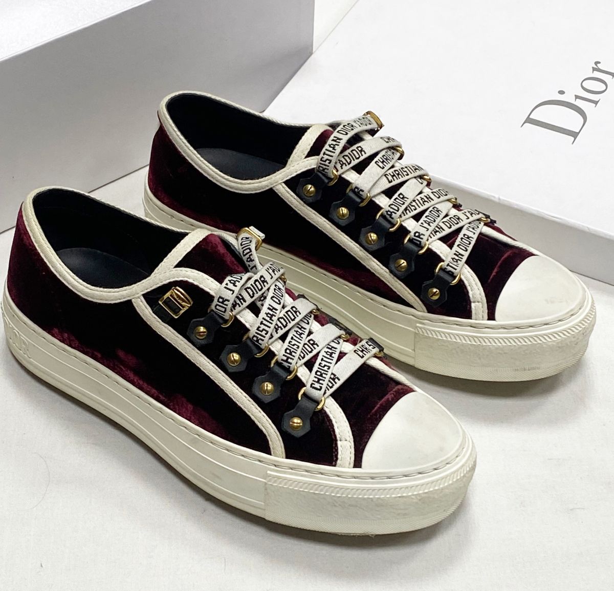 Кеды Christian Dior размер 37.5 цена 31 310 руб