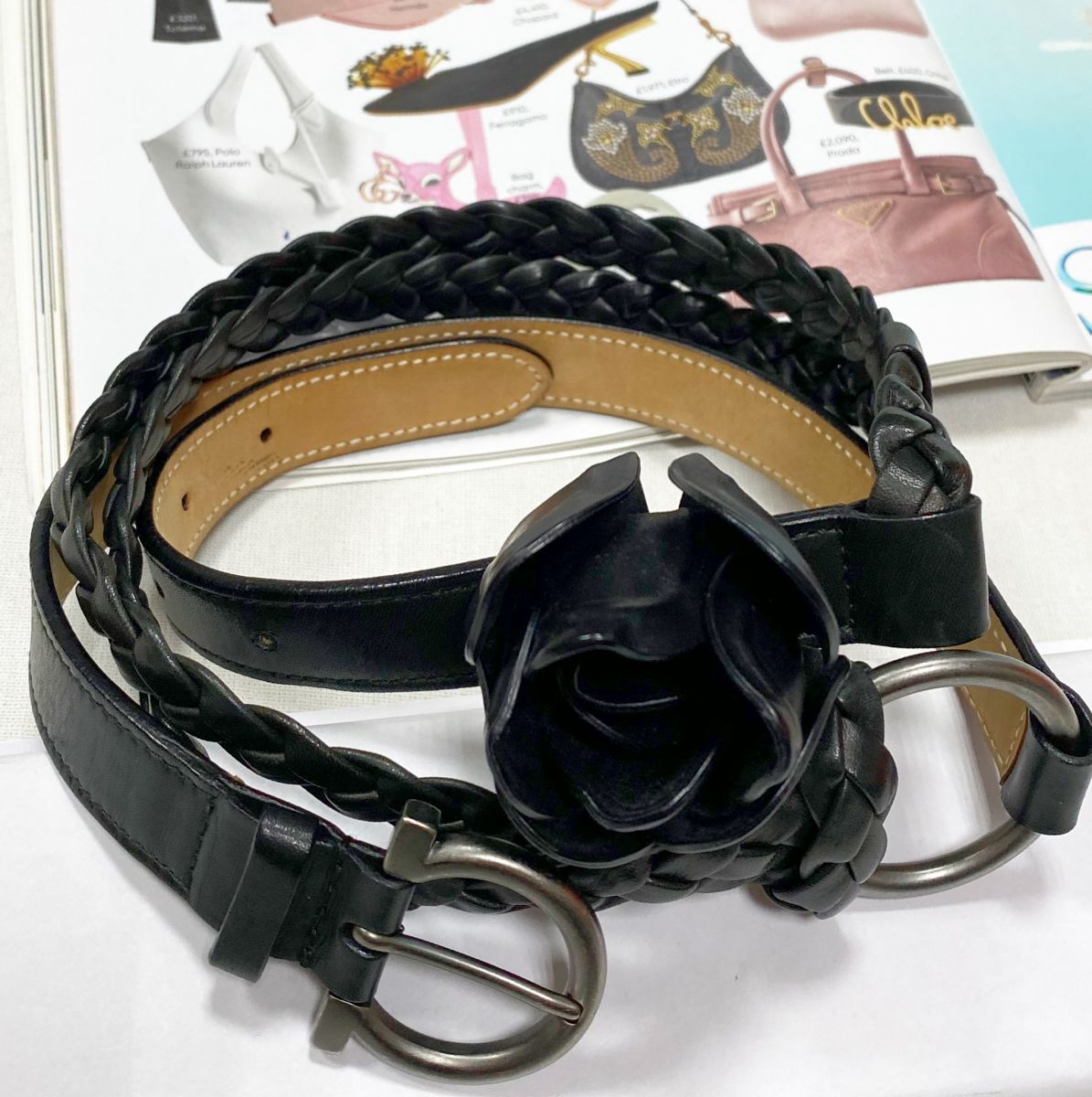 Ремень Salvatore Ferragamo размер 95 цена 10 959 руб