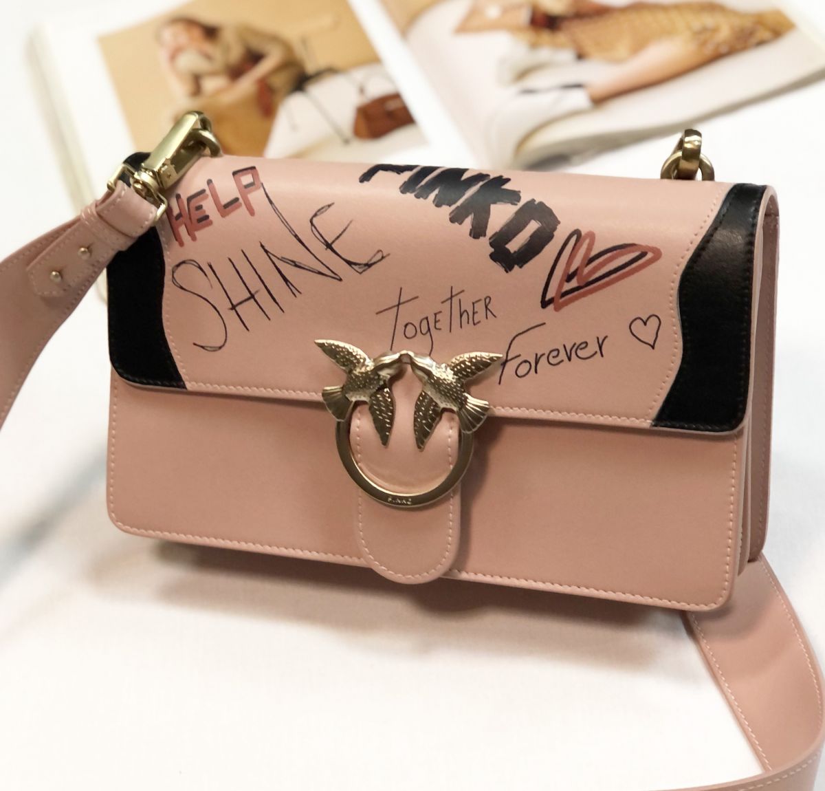 Сумка Pinko размер 26/16 цена 10 770 руб 