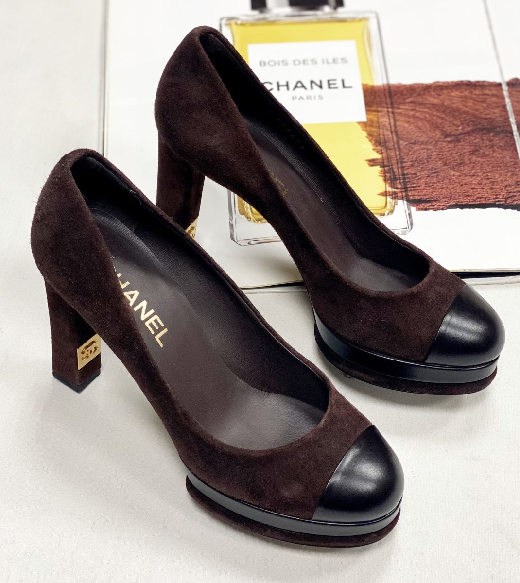 Туфли Chanel размер 38.5 цена 7 828 руб
