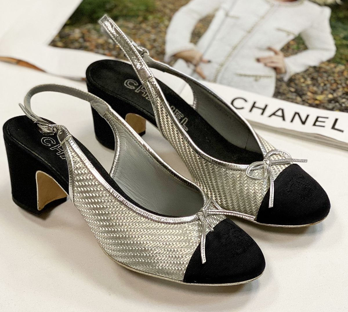 Туфли Chanel размер 38.5 цена 23 078 руб 