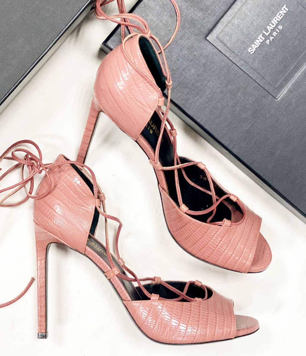 Босоножки Saint Laurent размер 38 цена 31 310 руб 