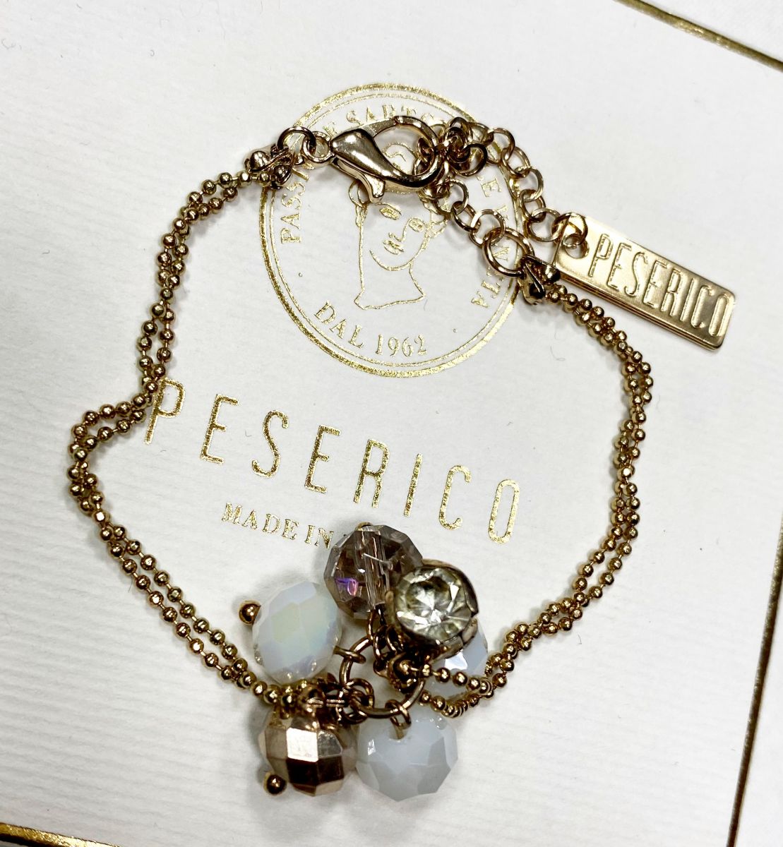 Браслет /камни/ Peserico цена 7 828 руб/ в коробке/