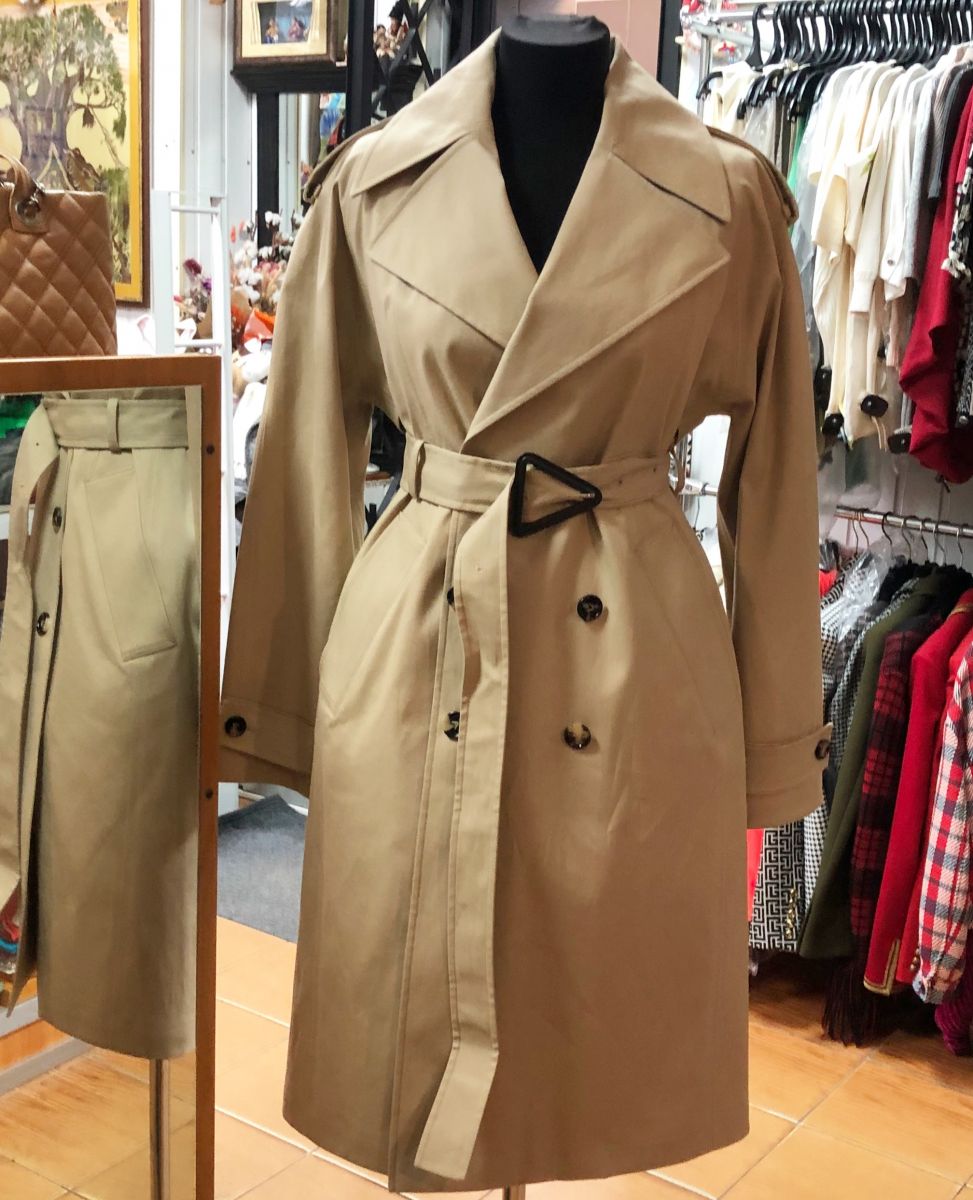 Плащ BOTTEGA VENETA размер 36 цена 93 930 руб