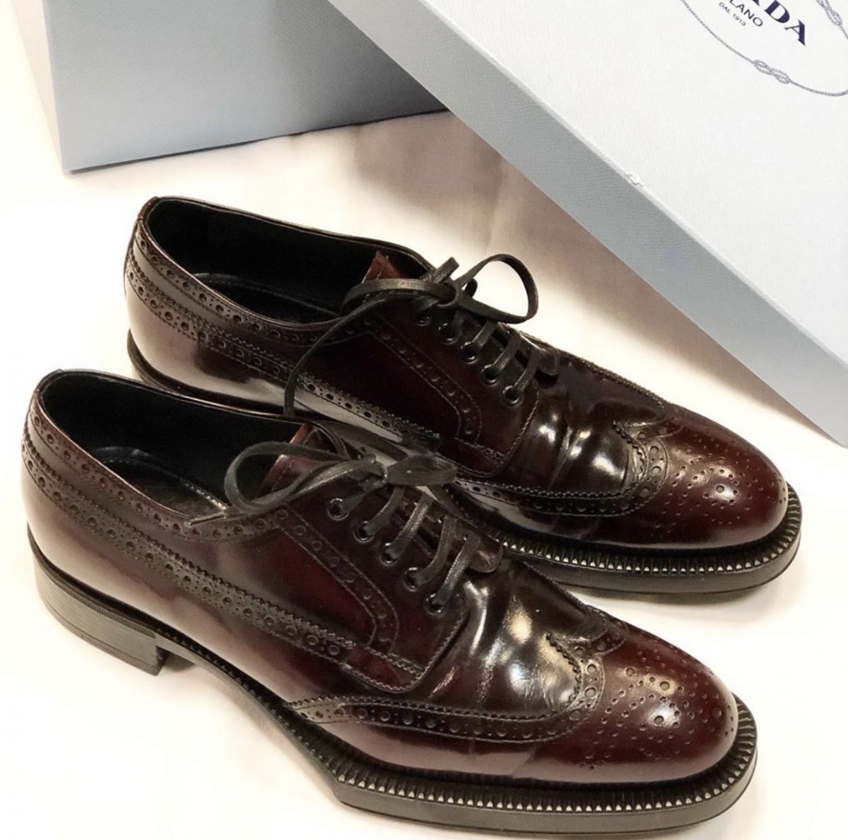 Ботинки Prada размер 38 цена 7 693 руб