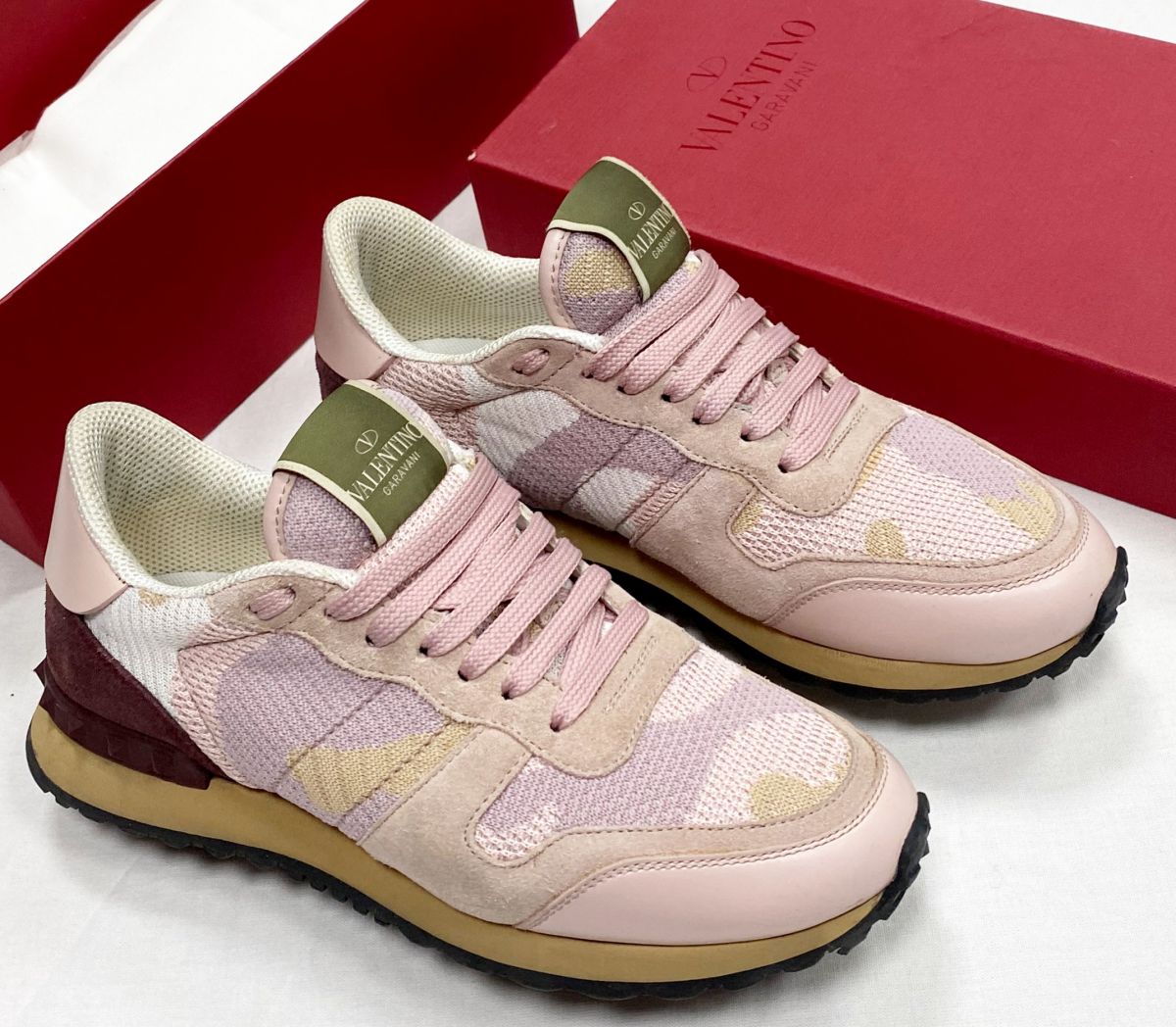 Кроссовки Valentino размер 37.5 цена 12 524 руб