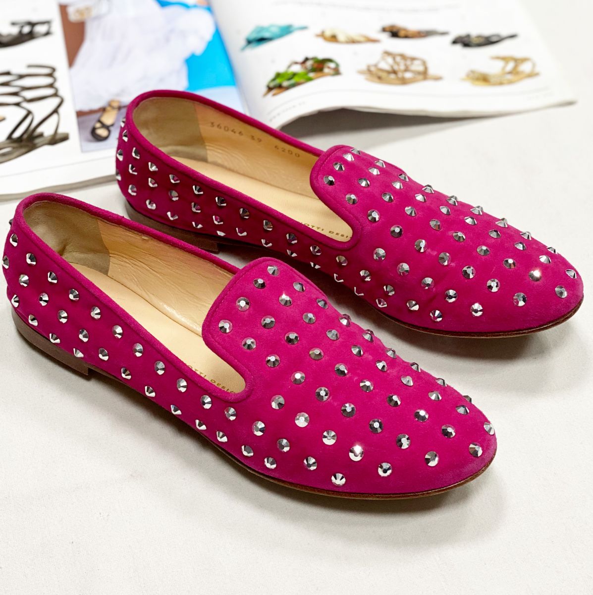 Лоферы Giuseppe Zanotti размер 39 цена 15 655 руб