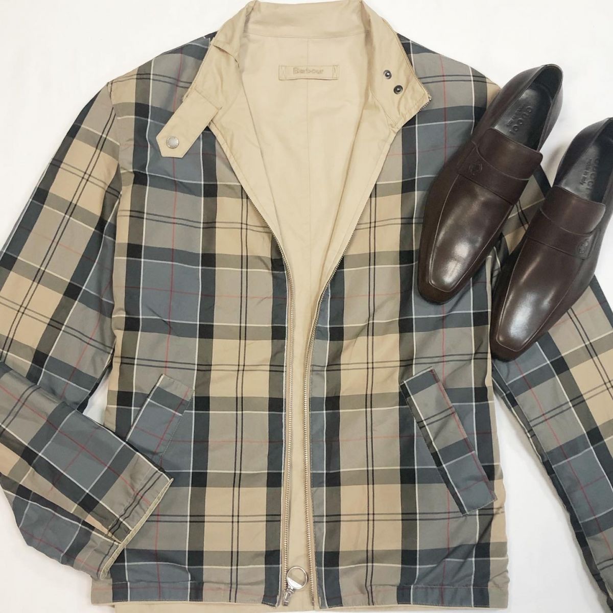 #mechtamen Ветровка/двухсторонняя/ Barbour размер XL цена 15 485 рубТуфли Gucci размер 41.5 цена 12 308 руб