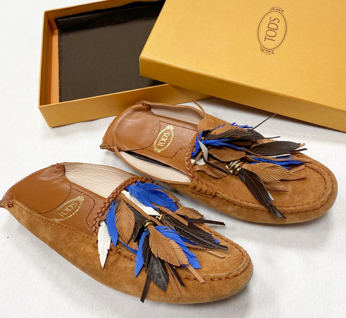Мокасины Tod’s размер 36 цена 10 959 руб