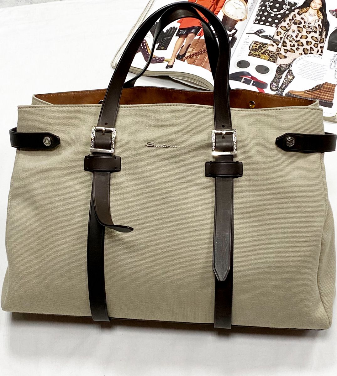 Сумка Santoni размер 50/35 цена 23 483 руб
