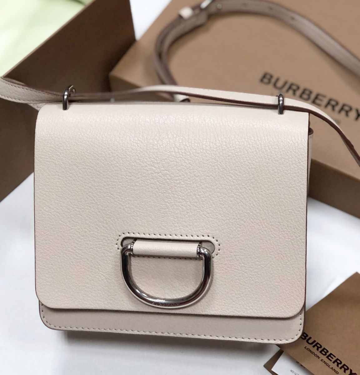 Сумка Burberry размер 20/17 цена 31 310 руб