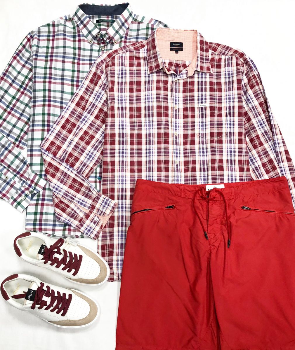 #mechtamen Шорты Stone Island размер L цена 6 262 руб
Рубашки The Bostonians/ Faconnable размер XXL цена по 3 131 руб
Кеды Ash размер 43 цена 9
393 руб