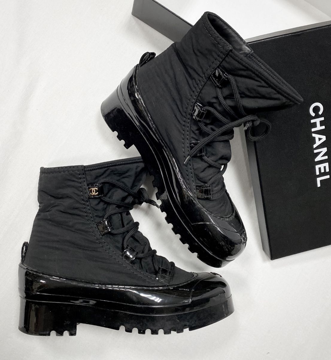 Ботинки Chanel размер 38 цена 23 483 руб