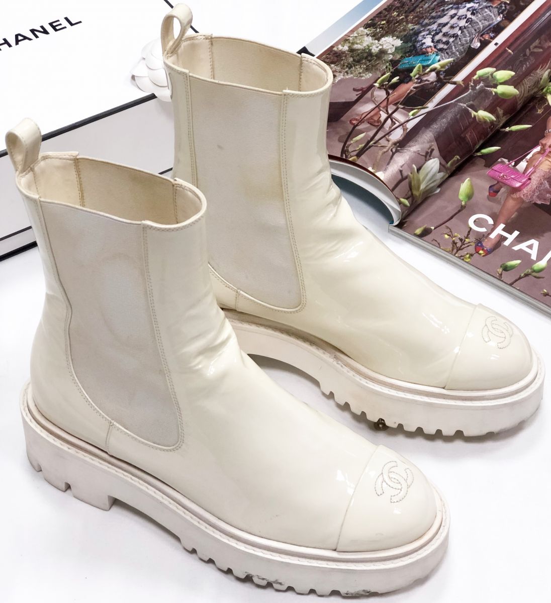 Ботинки Chanel размер 39.5 цена 31 310 руб