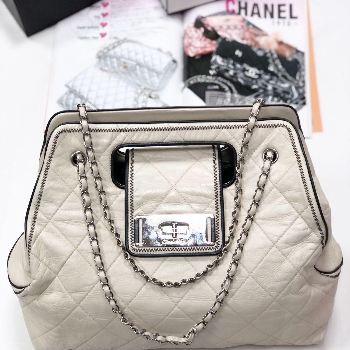 Сумка Chanel размер большой цена 184 620 руб 