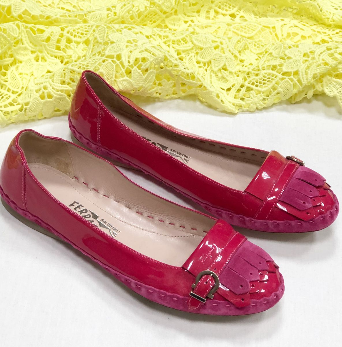 Балетки Salvatore Ferragamo размер 38 цена 7 828 руб


