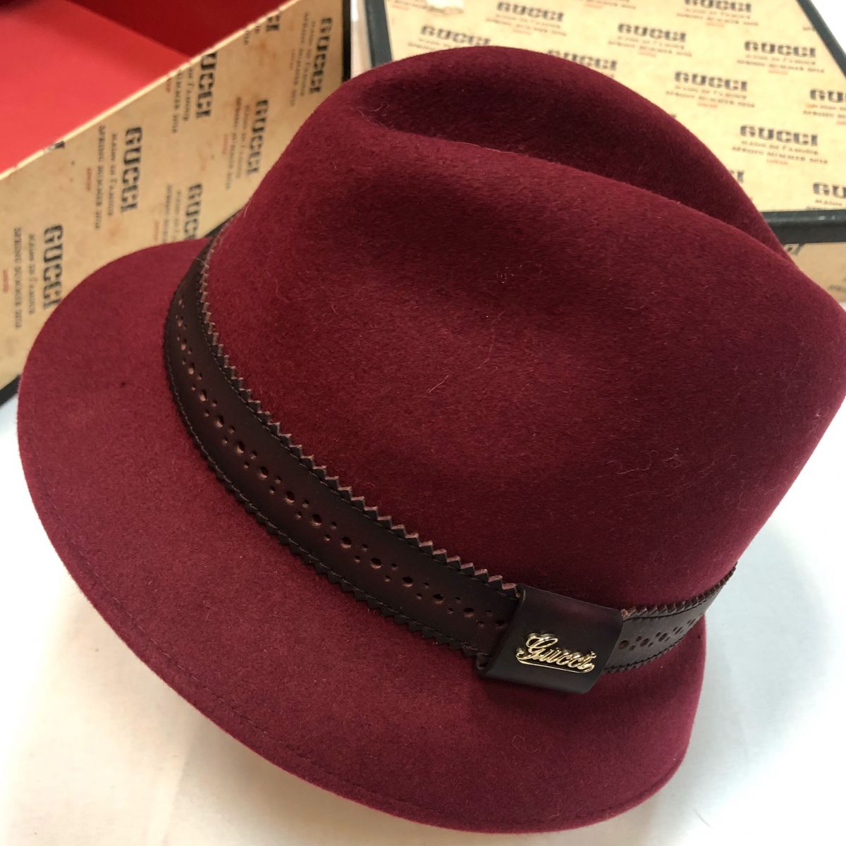 Шляпа GUCCI размер S цена 10 770 руб 