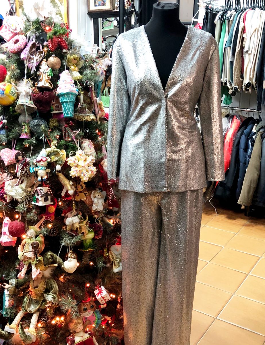 Костюм / пайетки/ Julia DALAKIAN размер 42 цена 10 959 руб