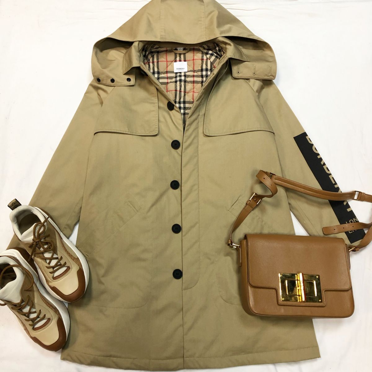 Парка BURBERRY размер 14Y/S цена 46 155 руб Сумка TOM FORD