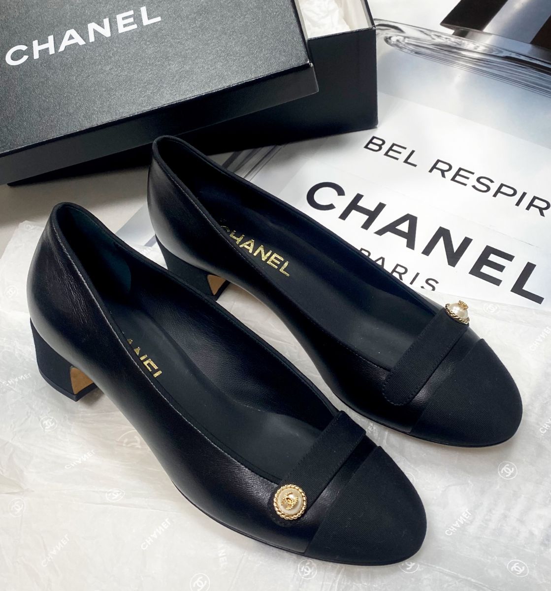 Туфли Chanel размер 37.5 цена 62 620 руб / новые /