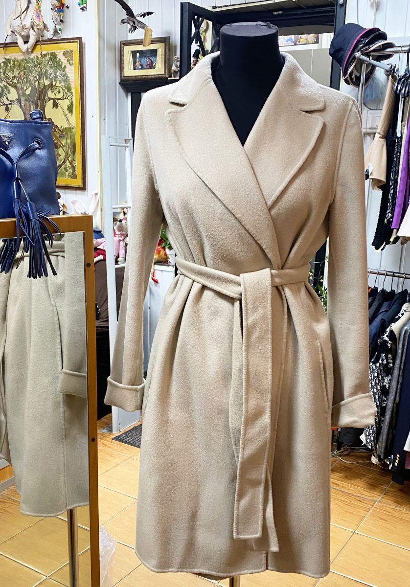 Пальто S Max Mara размер 46 цена 15 655 руб