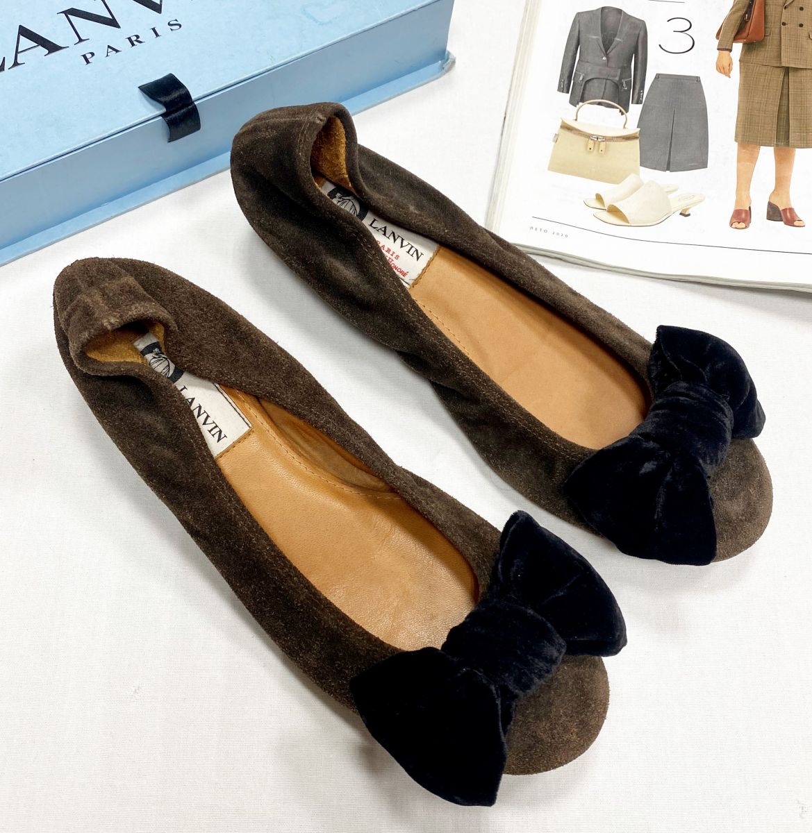 Балетки Lanvin размер 37 цена 10 959 руб
