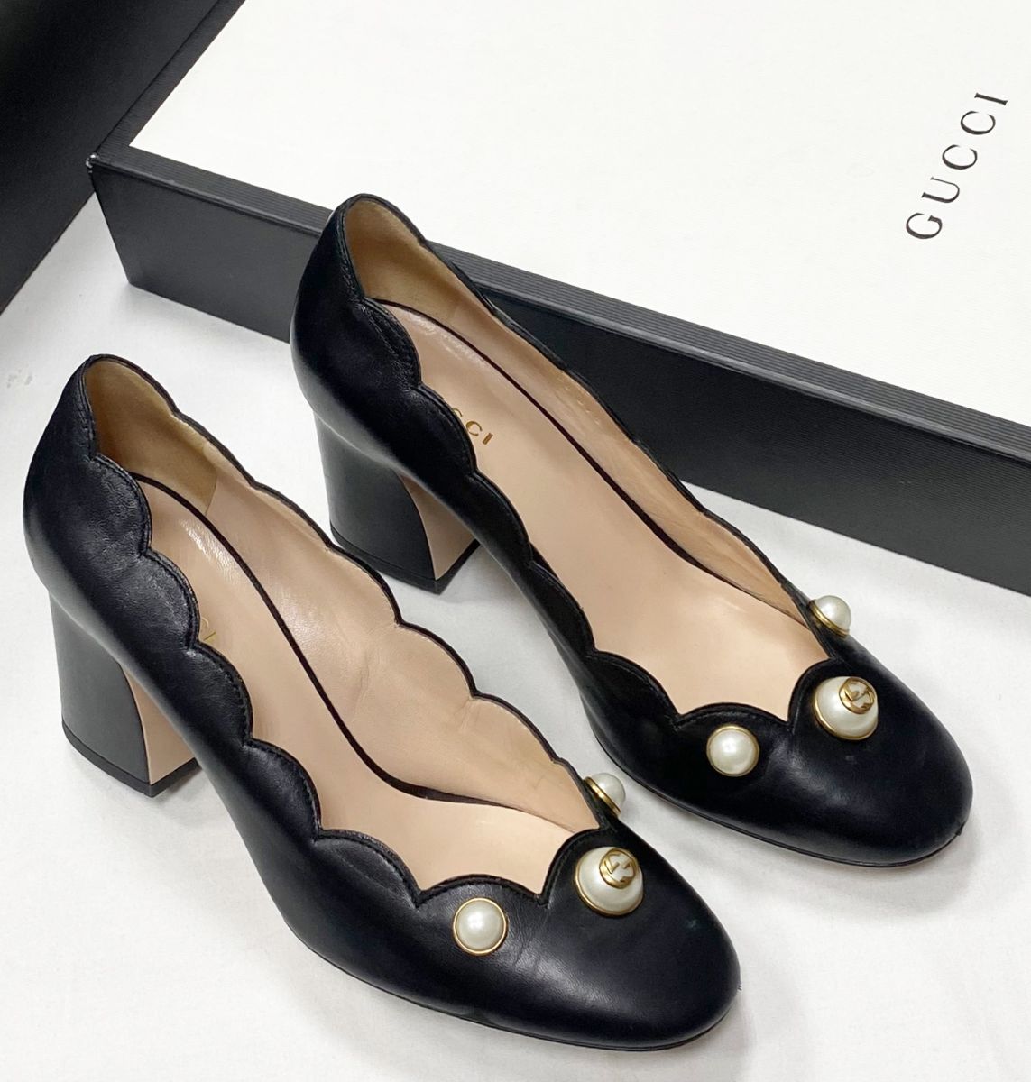 Туфли Gucci размер 37.5 цена 23 483 руб 