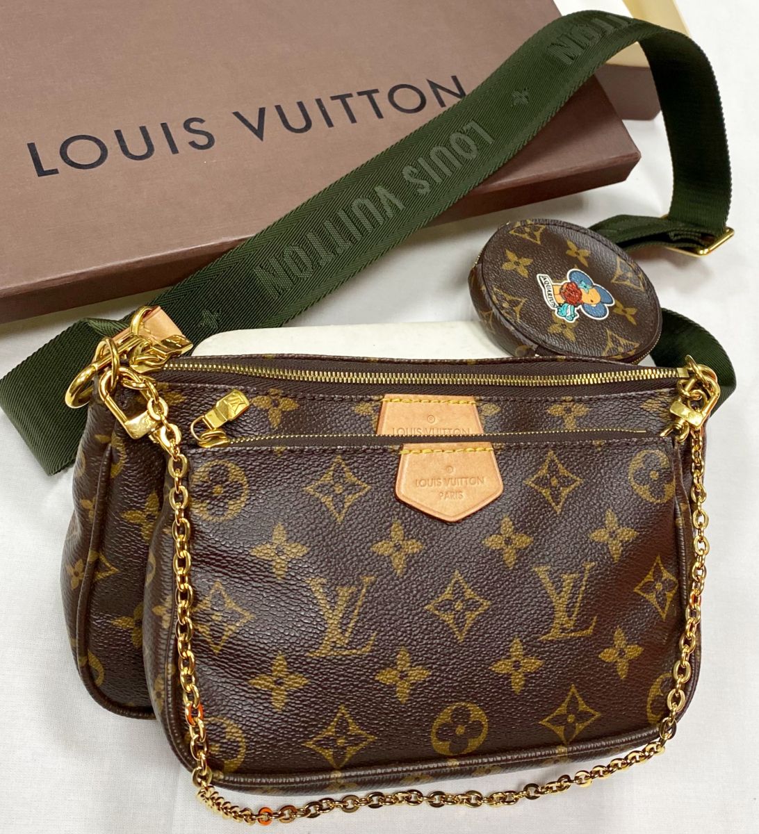 Сумочка двойная Louis Vuitton размер 25/15 цена 109 585 руб