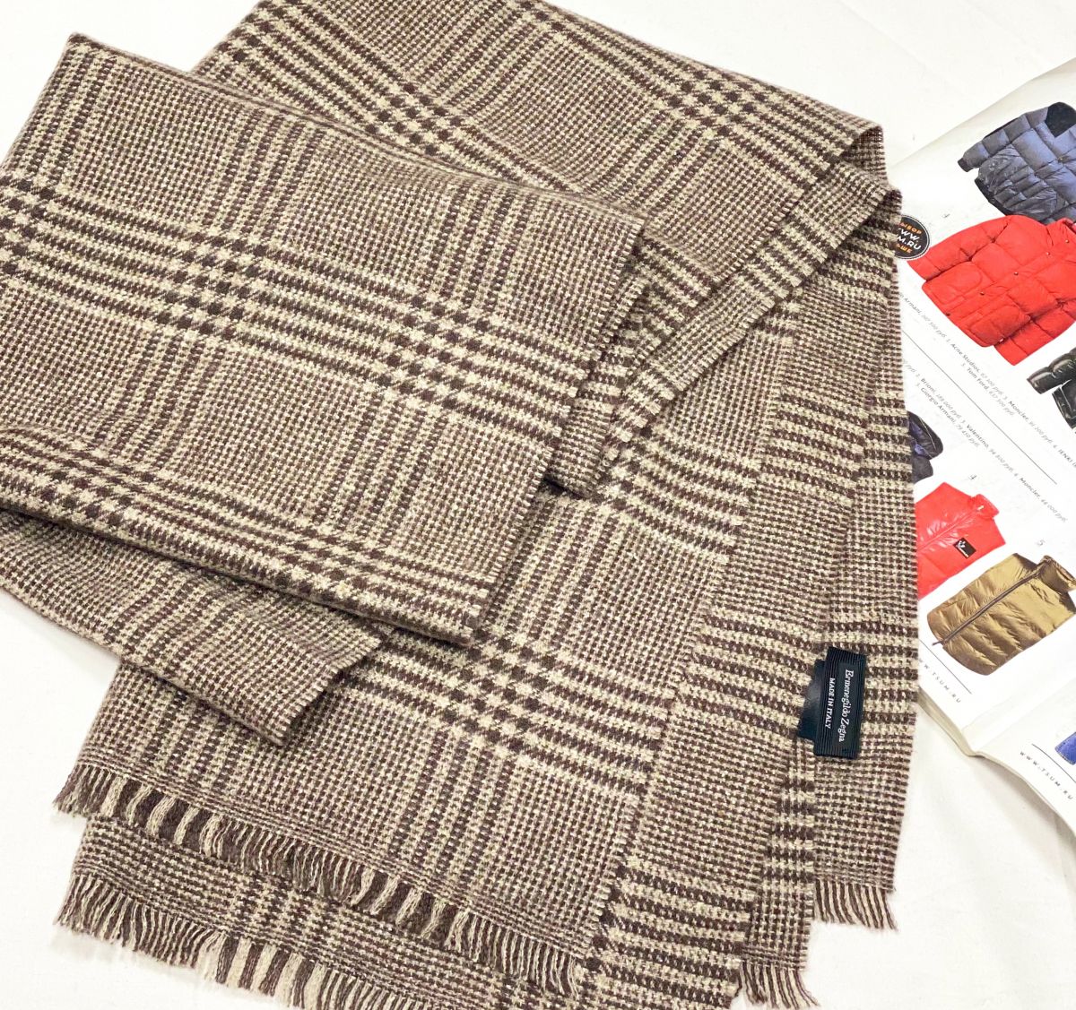 Шарф Ermenegildo Zegna цена 9 393 руб