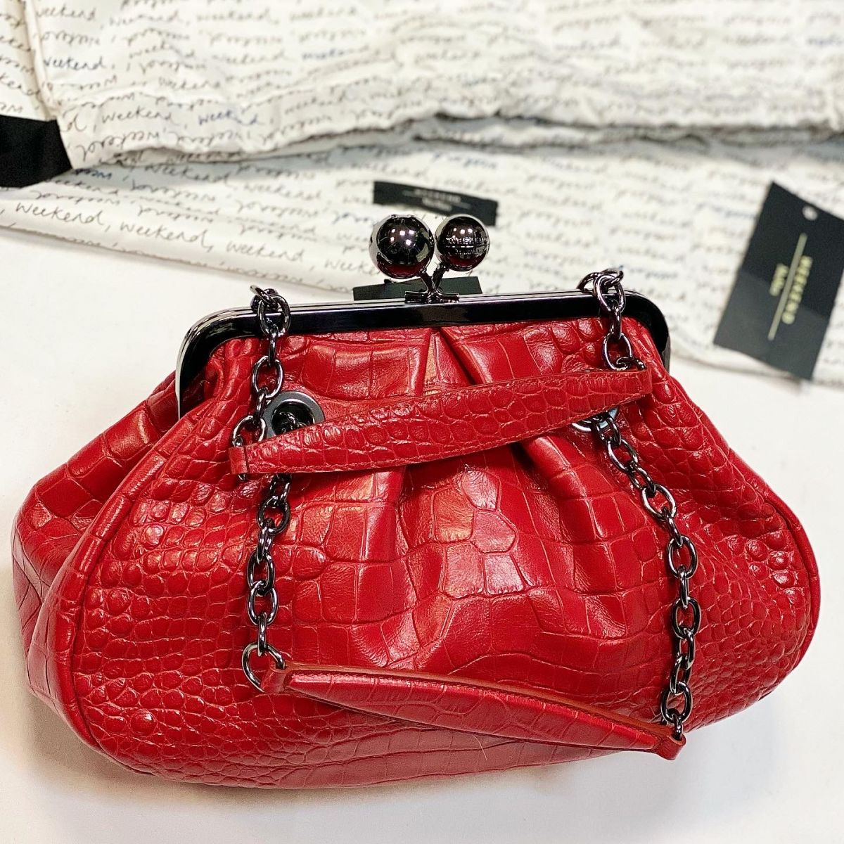 Сумка Weekend Max Mara  размер 32/18 цена 27 693 руб / новая с бирками /