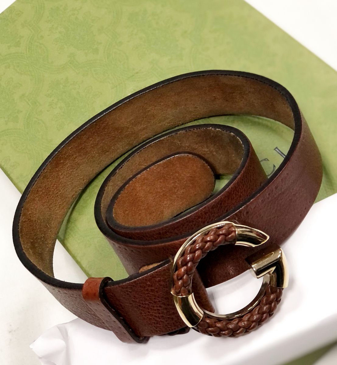 Ремень Gucci размер 85/34 цена 10 959 руб