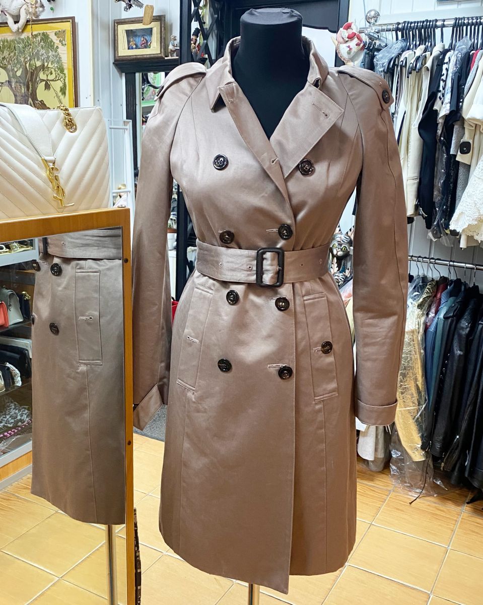 Плащ Burberry размер 38 цена 10 959 руб