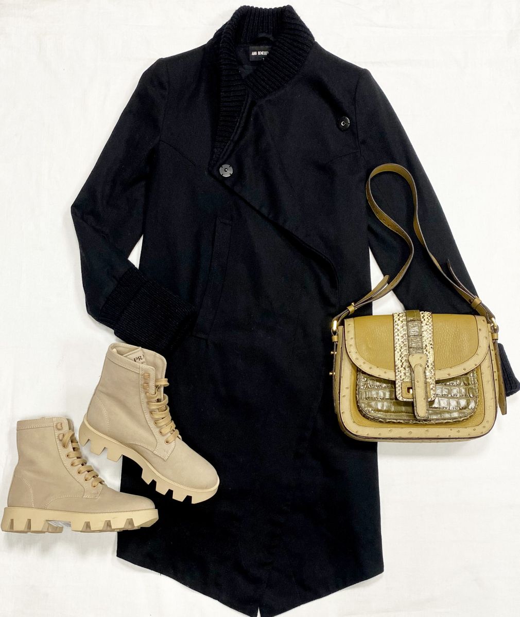 Пальто Ann Demeulemeester размер 36 цена 15 655 руб
Ботинки Prada размер 37 цена 31 310 руб
Сумка Michael Kors 