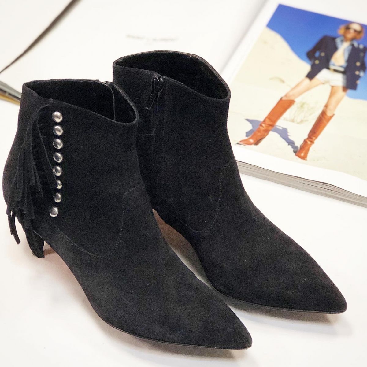 Ботильоны SAINT LAURENT  размер 37.5 цена 12 308 руб